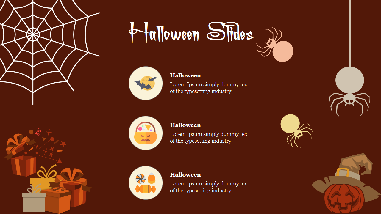 Free - Halloween Google Slides PowerPoint Presentation